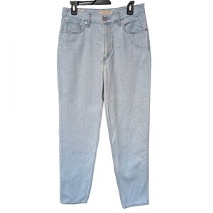 Levi's 80s Mom Jeans Women's High Rise Light Blue Tapered Denim Size 29